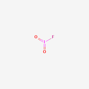 molecular formula FIO2 B14677448 Fluoro(dioxo)-lambda~5~-iodane CAS No. 28633-62-7