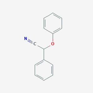 molecular formula C14H11NO B14677453 Phenoxy(phenyl)acetonitrile CAS No. 32121-27-0