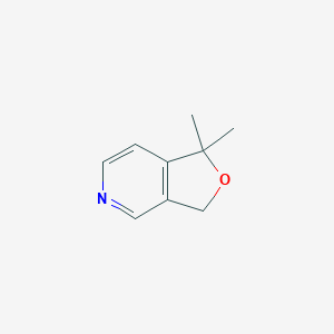 molecular formula C9H11NO B146775 Furo[3,4-c]pyridine, 1,3-dihydro-1,1-dimethyl-(9CI) CAS No. 126230-94-2
