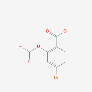 Methyl 4-bromo-2-(difluoromethoxy)benzoate