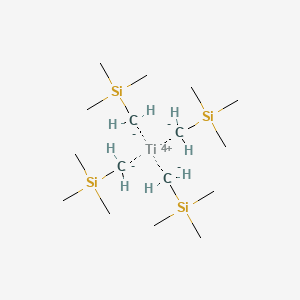 molecular formula C16H44Si4Ti B14677568 Tetrakis(trimethylsilylmethyl)titanium CAS No. 33948-28-6