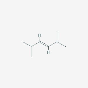 molecular formula C8H16 B146776 (E)-2,5-Dimethylhex-3-ene CAS No. 692-70-6