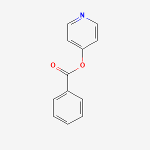 molecular formula C12H9NO2 B14677604 Pyridin-4-yl benzoate CAS No. 36228-61-2