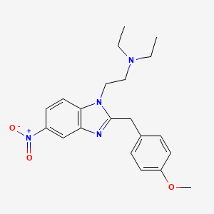 molecular formula C21H26N4O3 B1467764 Metonitazene CAS No. 14680-51-4