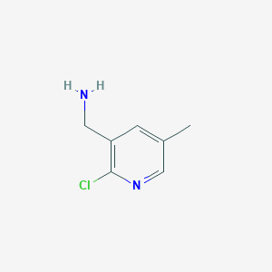 (2-Chloro-5-methylpyridin-3-YL)methanamine