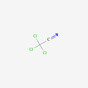 molecular formula C2Cl3N B146778 Trichloroacetonitrile CAS No. 545-06-2