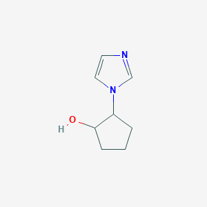 2-(1H-imidazol-1-yl)cyclopentan-1-ol