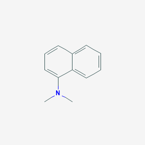 molecular formula C12H13N B146779 N,N-Dimethyl-1-naphthylamine CAS No. 86-56-6