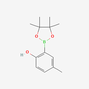 4-Methyl-2-(4,4,5,5-tetramethyl-1,3,2-dioxaborolan-2-YL)phenol