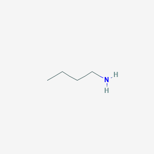 molecular formula C4H11N<br>CH3(CH2)3NH2<br>C4H11N B146782 Butylamine CAS No. 109-73-9