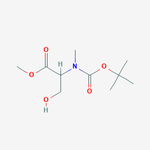 molecular formula C10H19NO5 B1467865 Boc-N-Me-D-Ser-OMe CAS No. 220903-92-4