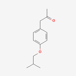 molecular formula C13H18O2 B1467868 1-[4-(2-Methylpropoxy)phenyl]propan-2-one CAS No. 1266949-83-0