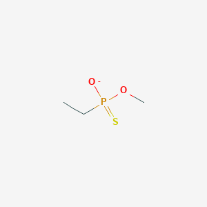 molecular formula C3H8O2PS- B14678819 O-Methyl ethylphosphonothioate CAS No. 36585-74-7