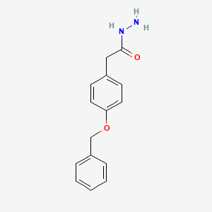 (4-Benzyloxy-phenyl)-acetic acid hydrazide