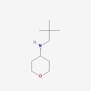 N-(2,2-dimethylpropyl)oxan-4-amine