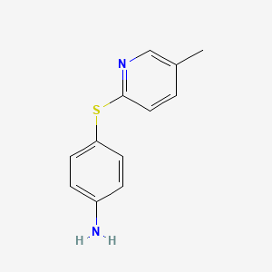 4-(5-Methyl-pyridin-2-ylsulfanyl)-phenylamine