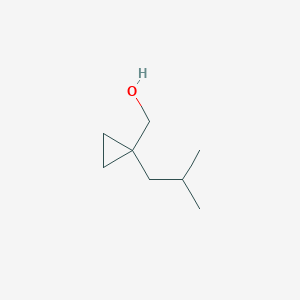 [1-(2-Methylpropyl)cyclopropyl]methanol
