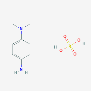 molecular formula C8H14N2O4S B146790 N,N-Dimethyl-p-phenylenediamine sulfate CAS No. 6219-73-4
