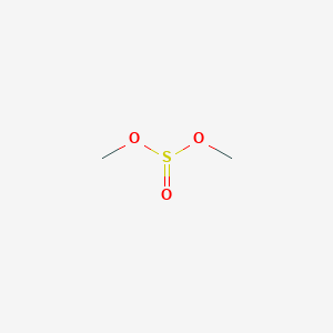 molecular formula C2H6O3S B146792 Dimethyl sulfite CAS No. 616-42-2