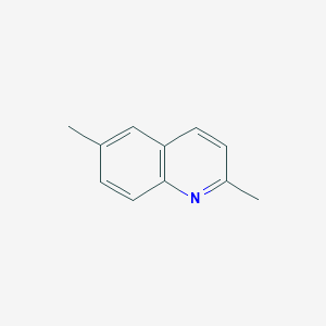 molecular formula C11H11N B146794 2,6-Dimethylquinoline CAS No. 877-43-0