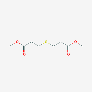 molecular formula C8H14O4S B146798 二甲基3,3'-硫代丙二酸酯 CAS No. 4131-74-2