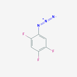 molecular formula C6H2F3N3 B1468010 1-Azido-2,4,5-trifluorobenzene CAS No. 1339109-39-5