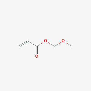molecular formula C5H8O3 B14680241 Methoxymethyl prop-2-enoate CAS No. 34202-51-2