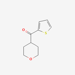 (tetrahydro-2H-pyran-4-yl)(thiophen-2-yl)methanone