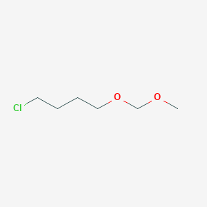 molecular formula C6H13ClO2 B14680281 Butane, 1-chloro-4-(methoxymethoxy)- CAS No. 34508-53-7