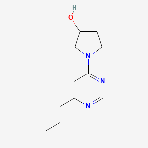 1-(6-Propylpyrimidin-4-yl)pyrrolidin-3-ol