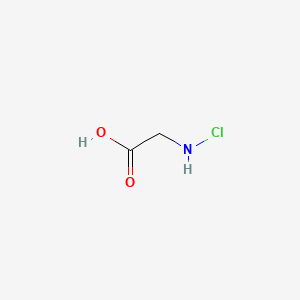 molecular formula C2H4ClNO2 B14680331 N-Chloroglycine CAS No. 35065-59-9