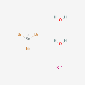 molecular formula Br3H4KO2Sn B14680367 CID 78062731 