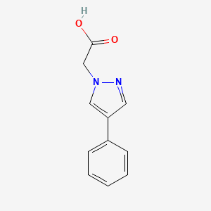 2-(4-phenyl-1H-pyrazol-1-yl)acetic acid