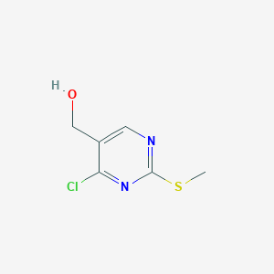 (4-Chloro-2-(methylthio)pyrimidin-5-yl)methanol