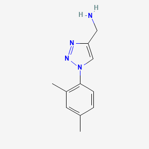 [1-(2,4-dimethylphenyl)-1H-1,2,3-triazol-4-yl]methanamine