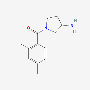 1-(2,4-Dimethylbenzoyl)pyrrolidin-3-amine