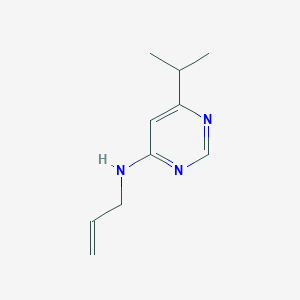 N-(prop-2-en-1-yl)-6-(propan-2-yl)pyrimidin-4-amine
