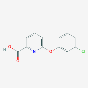 6-(3-Chlorophenoxy)pyridine-2-carboxylic acid