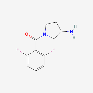 1-(2,6-Difluorobenzoyl)pyrrolidin-3-amine