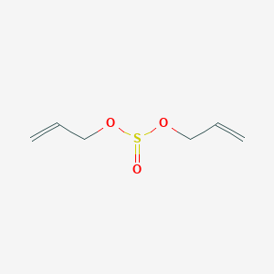 molecular formula C6H10O3S B14681069 Diprop-2-en-1-yl sulfite CAS No. 35506-96-8