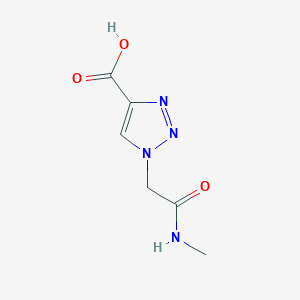 1-(2-(methylamino)-2-oxoethyl)-1H-1,2,3-triazole-4-carboxylic acid