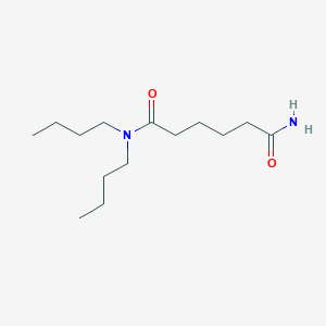 molecular formula C14H28N2O2 B14681218 N~1~,N~1~-Dibutylhexanediamide CAS No. 31353-33-0