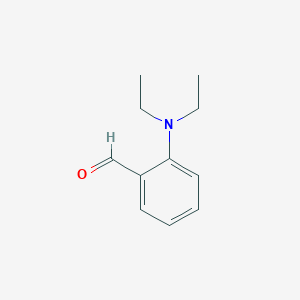 molecular formula C11H15NO B14681404 2-(Diethylamino)benzaldehyde CAS No. 39529-72-1