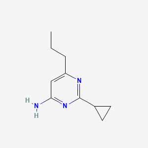 2-Cyclopropyl-6-propylpyrimidin-4-amine