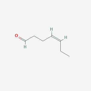 molecular formula C7H12O B146815 cis-4-Heptenal CAS No. 6728-31-0