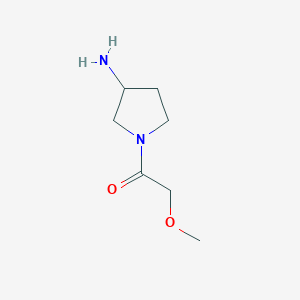 1-(3-Aminopyrrolidin-1-yl)-2-methoxyethan-1-one