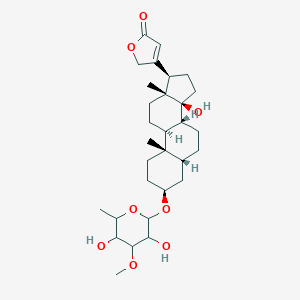molecular formula C30H46O8 B146818 奈利叶素 CAS No. 466-07-9