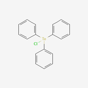 molecular formula C18H15ClTe B14681830 Triphenyltelluronium chloride CAS No. 31426-14-9