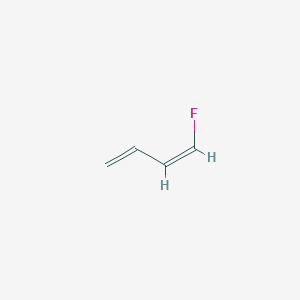 molecular formula C4H5F B14681845 (1Z)-1-fluorobuta-1,3-diene 