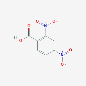 molecular formula C7H4N2O6 B146820 2,4-Dinitrobenzoic acid CAS No. 610-30-0